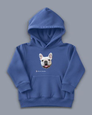 'frenchie' - kids' organic hoodie