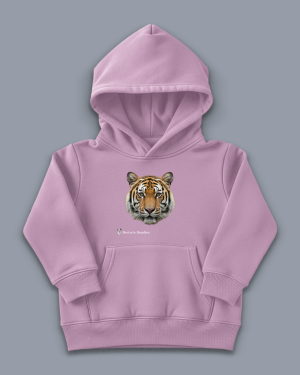 'tiger' - kids' organic hoodie
