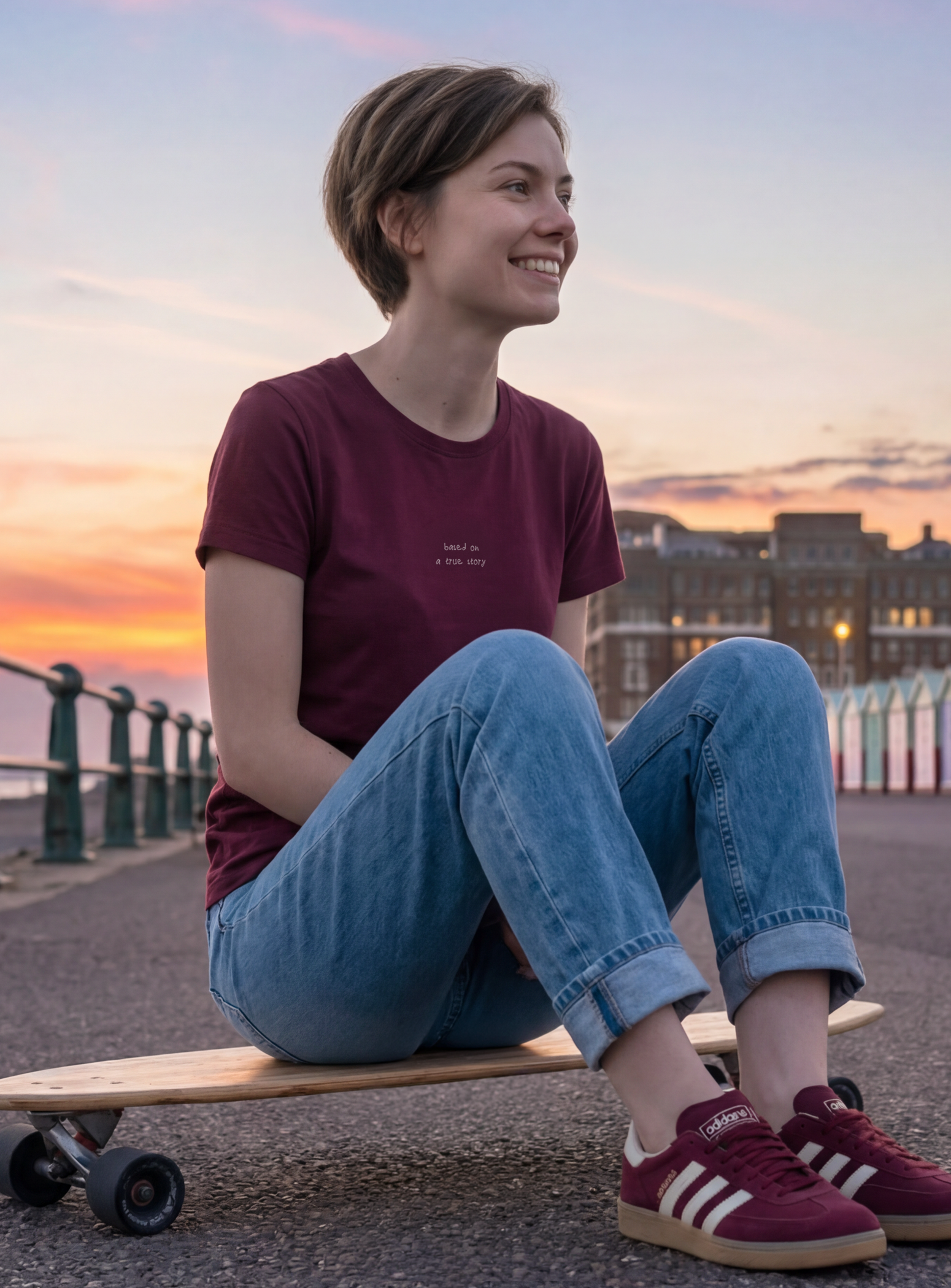 woman wearing a hoodie